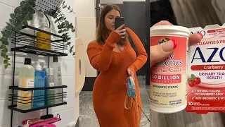 EXTREME D APPT GRWM: shower routine, body care, outfit & more (;