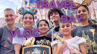 Travel Day Vlog: We missed our flight to Disney