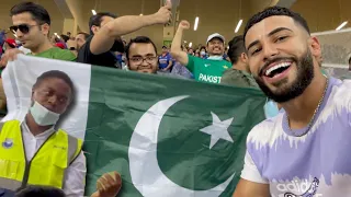 Chaos Breaks Out At Pakistan vs. India Cricket Match!!! **LIVE T20 WORLD CUP**