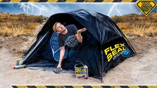 Will A Flex Seal Tent Keep You Dry?