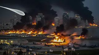 Usai Israel & AS Serang Iran — Kini Ratusan Rudal Iran Hamtam Tel aviv Iran & Pangkalan AS