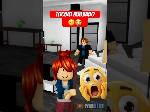 ESTE TOCINO FINGIÓ SER BUENO PARA ROBAR 😳 #roblox #brookhaven #robloxbrookhaven