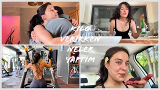 Kilo verirken nasıl besleniyorum,ölçüm yaptırdım,3 günüm,egzersiz,kaç kilo verdim