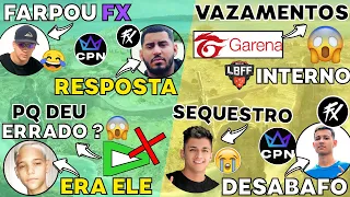 DANTES FARPA FLUXO ! BAK DESABAFA ! LDZIN na NOISE ? CRUSHER FOXI RELATOU ! VAZANDO INFO GARENA ?