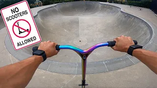 NO SCOOTER SKATEPARK