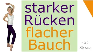📙 20 min. Rücken gestärkt, Bauch gestrafft, Taille geformt | ohne Geräte, im Stehen