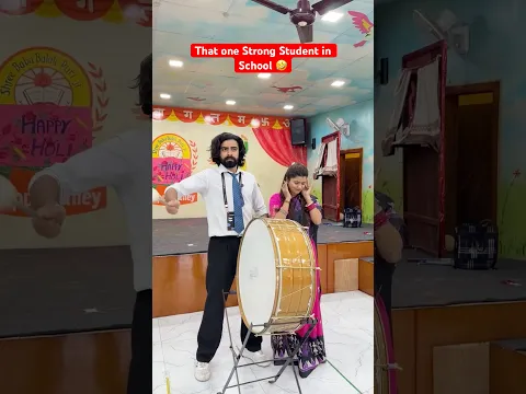 That one Strong Student in School 🤣 #shorts #teratrigun #comedy #schoolstudent #teachercomedy