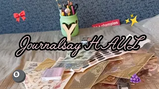 Journalsay HAUL ASMR✨🎀