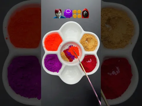 Let’s mix the color of the Squid Game 2 #satisfying #colormixing #squidgame2