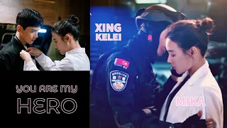 YOU ARE MY HERO, MIKA & XING KELEI LOVE STORY #drama #kdrama #chinesedrama #love #edit #youaremyhero