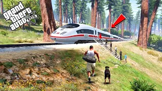 Franklin First Bullet Train Experience in GTA 5 || Gta 5 Tamil