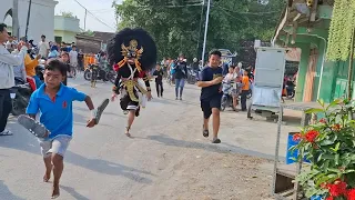 The Best Momen ‼️Barong & Gendruwon Ngamuk Kirab Barongan LASKAR MUDHO Desa Kemiri 