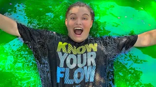 HICE UNA PISCINA DE SLIME GIGANTE