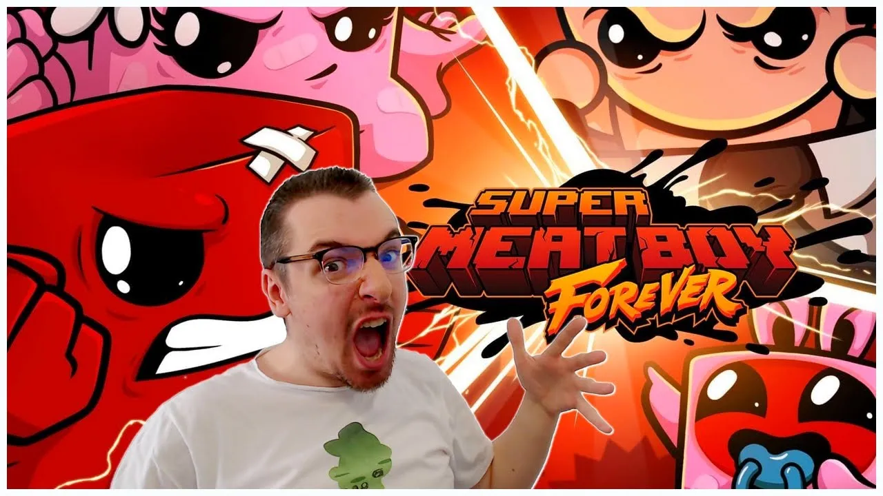 Vido-Test de Super Meat Boy Forever par Bibi300