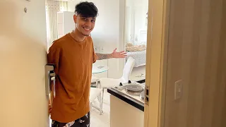 TOUR PELO MEU APARTAMENTO TEMPORÁRIO