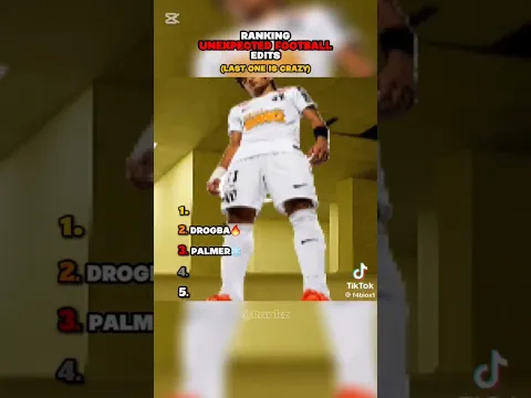 Ranking Unexpected Football Edits #shorts #football #ranking