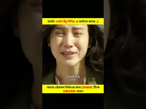 বাঘটা একটা ‌উঁচু বিল্ডিং এ আটকে আছে 😲 || #short