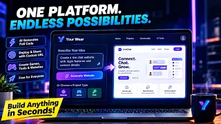 Create Websites & Games with AI no coding Required