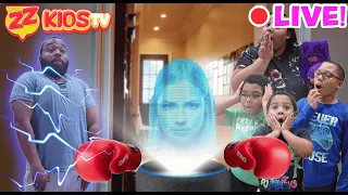 Alexa Fights Back. Alexa Takes Over ZZ Kids TV Part 3
