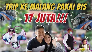 3 HARI FAMILY TRIP KE MALANG NAIK BUS MEWAH SEHARGA MOTOR😱 - PART 1