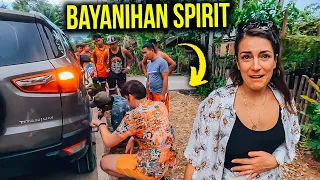A Whole FILIPINO TOWN helps us during CAR BREAKDOWN