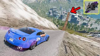 เอารถ GTR R35 มาติดสปูดบี๊ด แล้วกระโดดลงจากที่สูงจะเกิดอะไรขึ้น?BeamNG.drive