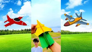How to Fold a Plane Super Beautifully Like Video