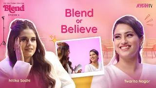 So You Think You Can Blend | EP 6 | Retro Makeup Look | Twarita Nagar & Nitika | Nykaa