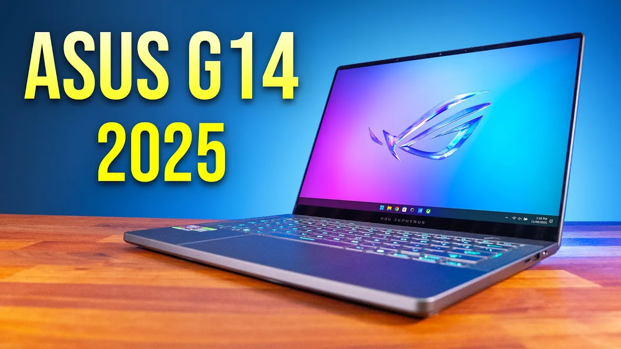 Vido-Test de Asus Zephyrus G14 par Jarrod'sTech