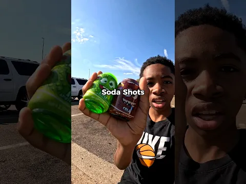 I Tried Soda Shots Candy