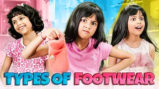 Types of 👠Footwear in English | Kids English Words | Learn with Adi | Adi Keshari Connection