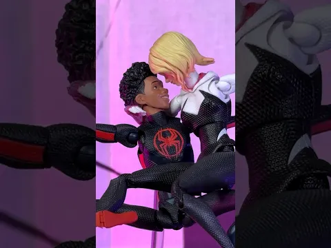 Miles Morales y Spider-Gwen EL RAP 🔥 #shfiguarts #spiderverse #milesmorales #spidergwen #rap #humor