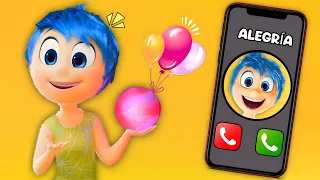 TU ALEGRÍA🧡 √INTENSAMENTE 2 |Llamando☎️ Reto Difícil Para Ti😬 #Intensamente2