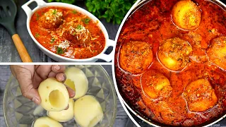 बिना प्याज-लहसून के Restaurant Style Stuffed Banarasi Dum Aloo Recipe | Seema's Smart Kitchen