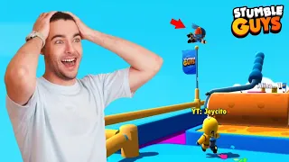 ME ENFRENTÉ con LA JUGADORA MÁS PROFESIONAL de STUMBLE GUYS!! 😱😭