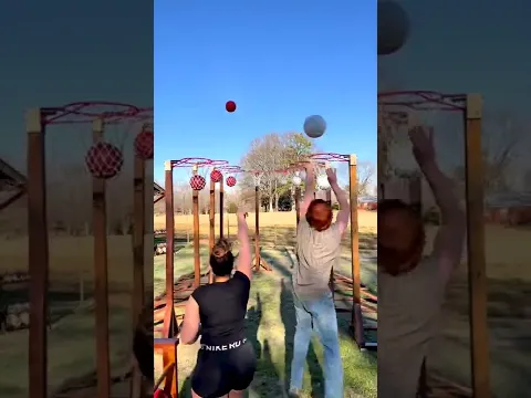 Hoop game in the farm 🤠 | #shorts
