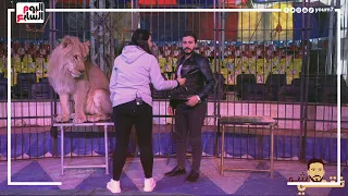 هددت المذيع على الهوا وبتحرك الأسود بعنيها.. أقوى قلب في مصر تعيش وسط 40 أسد ونمر