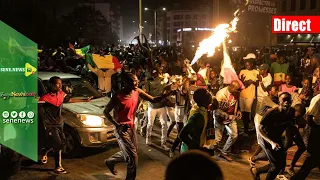 Direct - Live : Folle ambiance après la qualification du Sénégal au Mondial 2022