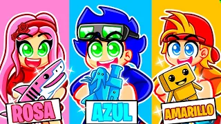 Jugamos el Desafío de UN COLOR en Steal a Brainrot!