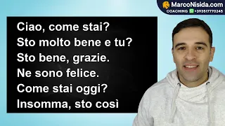 Curso de Italiano para Principiantes Lección 1