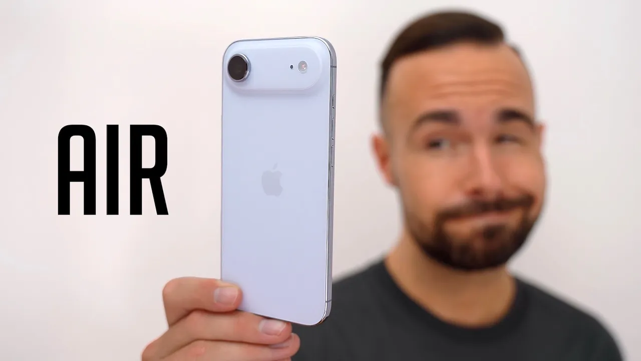 Vido-Test de Apple iPhone Air par SwagTab