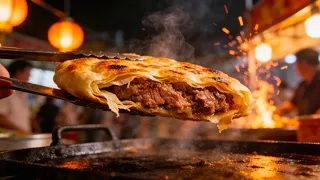 【LIVE】Local breakfast delicacies, freshly made beef patties!