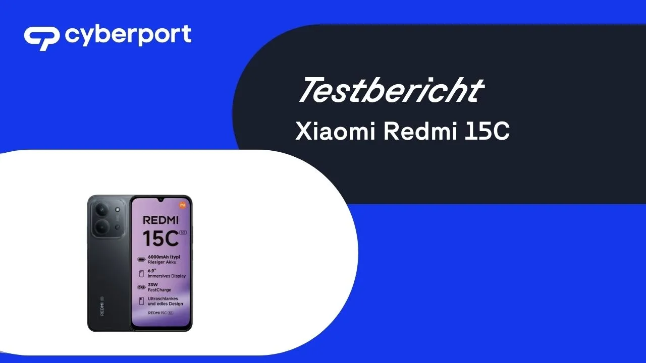 Vid�o-Test de Xiaomi Redmi 15C par Cyberport
