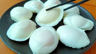 【小穎美食】荷包蛋不要直接下鍋煮，教你小竅門，簡單快捷零失敗，圓潤又漂亮