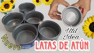 ÚTIL Idea con LATA DE ATÚN Reciclada| Haz Regala o Vende y Genera ingresos con Reciclaje