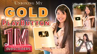 Golden Play Button Unboxing Vlog🤩❤️🧿  #vlogchannel #itsanamikahere  #goldenplaybutton #hisarvlogger