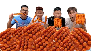 Vinh Tiền Lẻ | Thử Thách Cả Team PHD TROLL Người Ngừng Cuối Cùng Ăn Bò Xiên Vừng.