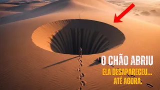🕳️ Buracos Invisíveis na Areia  O Mistério Real que Assustou Cientistas