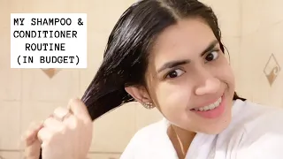 Shampoo & Conditioner Routine ft Dove | Hair care routine for hair breakage, frizzy hair in hindi