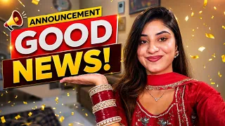 Finally Good News Revealled||❤️🫶|| #lovemarriage #youtube  #vlogs #ansarivlogs @shahinaansari481 